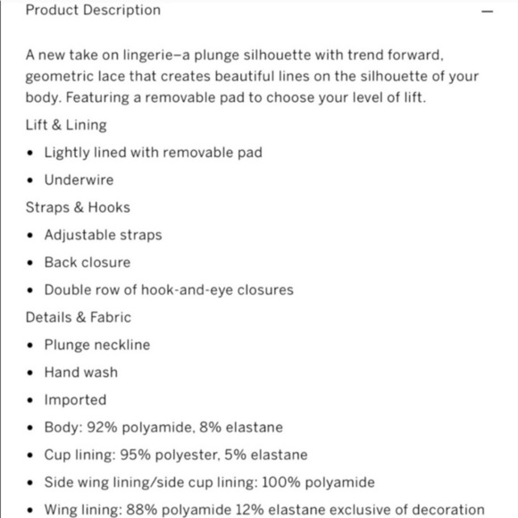 Victoria’s Secret 32DD Lightly lined plunge - Picture 5 of 16